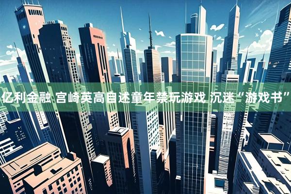亿利金融 宫崎英高自述童年禁玩游戏 沉迷“游戏书”