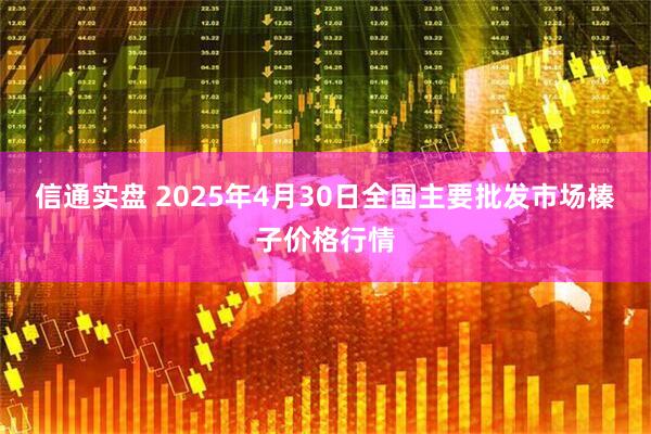 信通实盘 2025年4月30日全国主要批发市场榛子价格行情